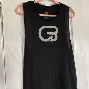CB Womens Muscle Tank (Silver Shimmer)